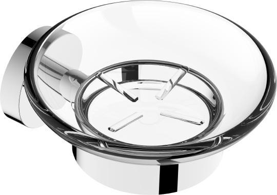 Мыльница стеклянная RUSH Victoria VI71411